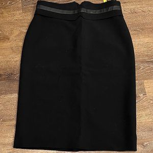 KAREN MILLEN BLACK PENCIL SKIRT | SIZE: 10